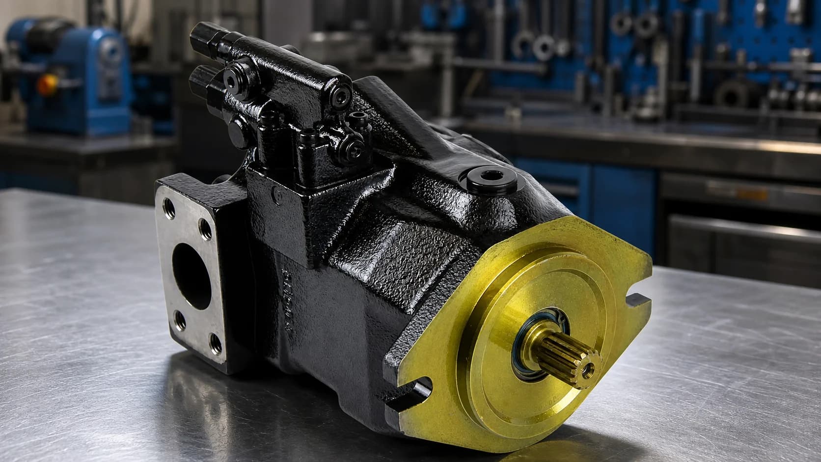 Подшипник скольжения поворотной плиты Rexroth A10VO45: назначение, износ и замена
